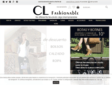 Tablet Screenshot of clfashionable.com